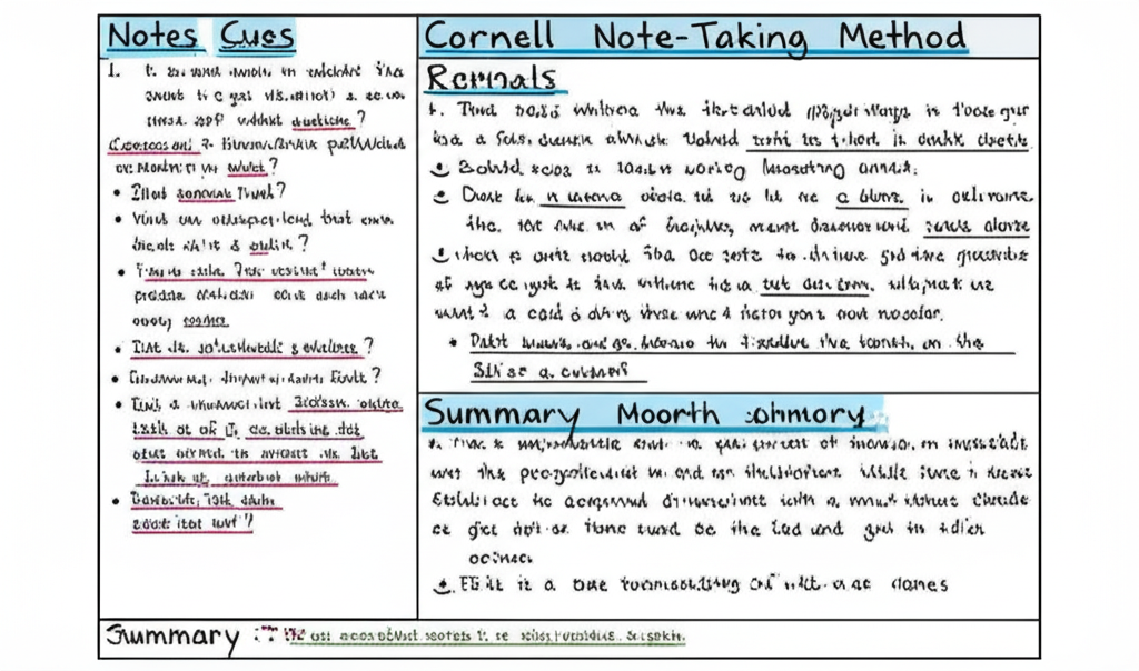 Cornell Note-Taking Method